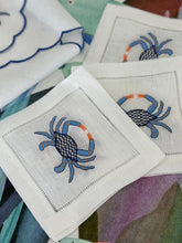 Cargar imagen en el visor de la galería, Set 6 Coaster Cangrejos