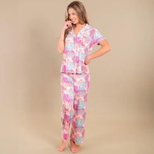 Cargar imagen en el visor de la galería, Pijama Amanda Coral Pastel