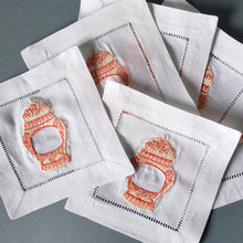 Cargar imagen en el visor de la galería, Set 6 Coaster Jarrón Peach