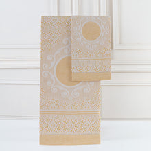 Cargar imagen en el visor de la galería, Set guest Towels Medaglione Tessitura