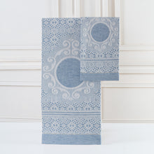 Cargar imagen en el visor de la galería, Set guest Towels Medaglione Tessitura