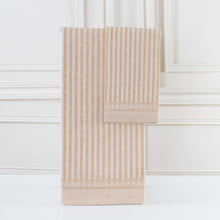Cargar imagen en el visor de la galería, Set Guest Towels Tessitura Rayas