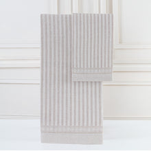 Cargar imagen en el visor de la galería, Set Guest Towels Tessitura Rayas