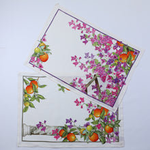 Cargar imagen en el visor de la galería, Paños de Cocina Florecitas Rosadas Toscana