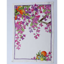Cargar imagen en el visor de la galería, Paños de Cocina Florecitas Rosadas Toscana