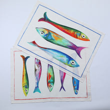 Cargar imagen en el visor de la galería, Paños de Cocina Peces Toscana