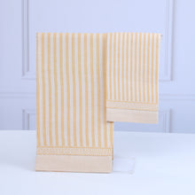 Cargar imagen en el visor de la galería, Set de 2 Guest Towel Rayas Estrechas