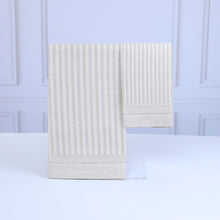 Cargar imagen en el visor de la galería, Set de 2 Guest Towel Rayas Estrechas