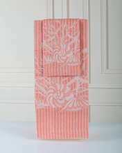 Cargar imagen en el visor de la galería, Set Guest Towels Coralina Tessitura