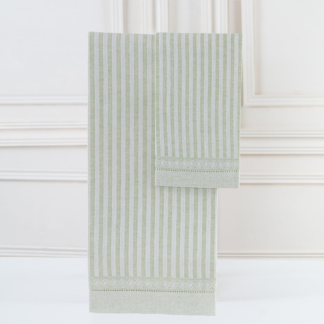 Set Guest Towels Tessitura Rayas