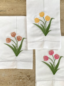Guest Towel Tulipanes