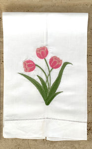 Guest Towel Tulipanes