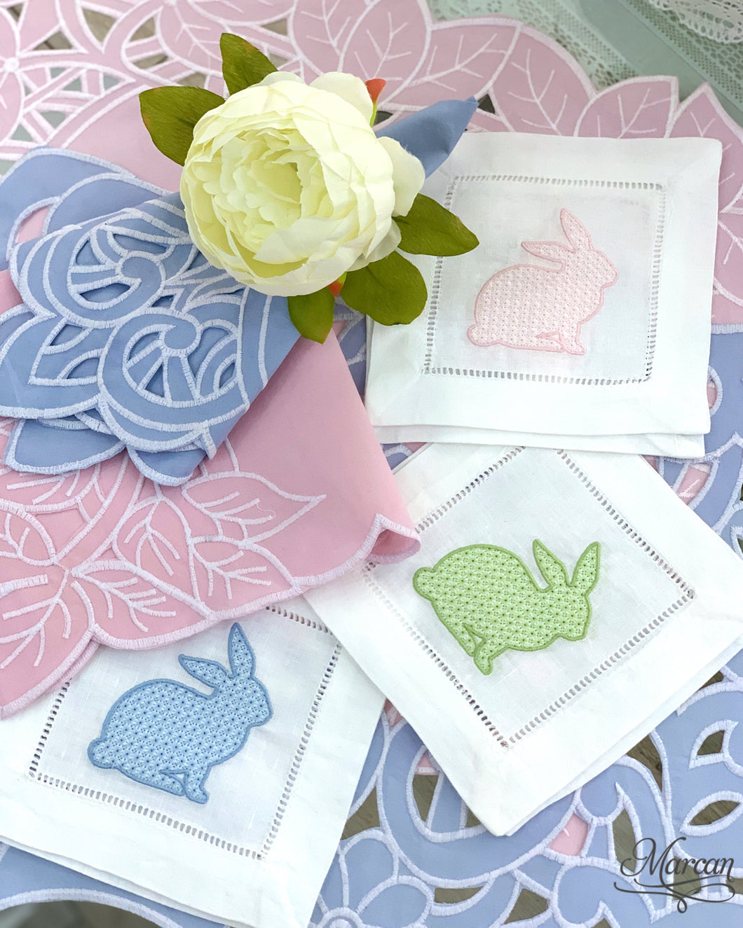 Set 6 Coaster Bunny