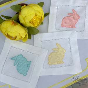 Set 6 Coaster Bunny