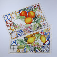 Cargar imagen en el visor de la galería, Paños de Cocina Limones Toscana
