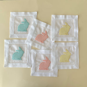 Set 6 Coaster Bunny